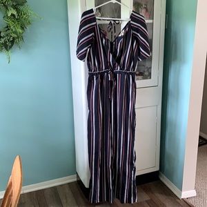 Hint of Blush jr sz L jumpsuit euc